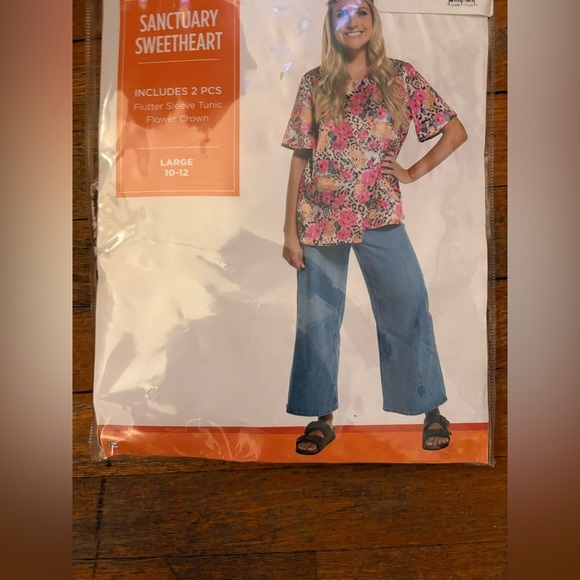 🎃👻💀Halloween costume- Ladies Cool Cat Costume ~ Tunic & Headband Set - Picture 2 of 6